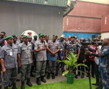 Nigeria Customs seize unapproved cosmetics and body enlargement imports