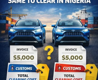 Why Two Similar Vehicles Don’t Cost the Same to Clear in Nigeria